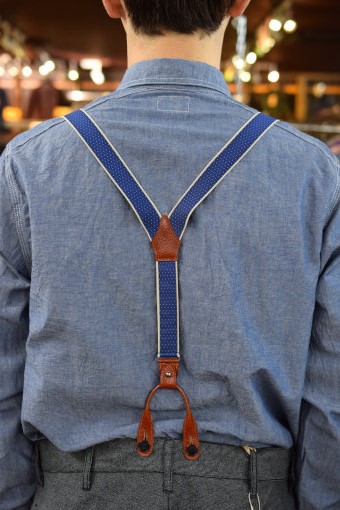 Dapper's ダッパーズ 35mm|サスペンダー|ゲハート『Classical Suspenders by Gevaert』【アメカジ・サスペンダー 】1750B